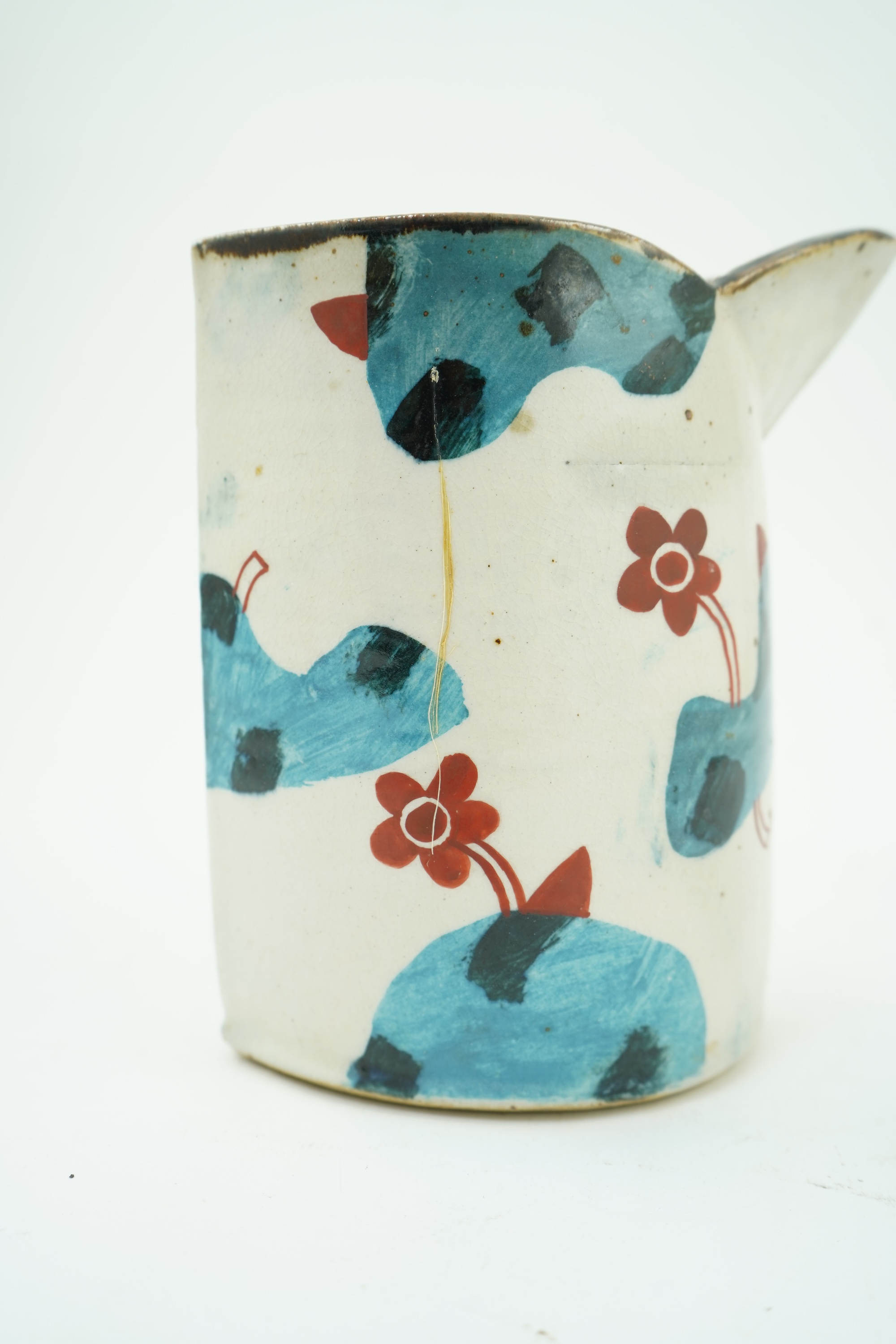 John Maltby (1936-2020): A free-form stoneware pouring vessel